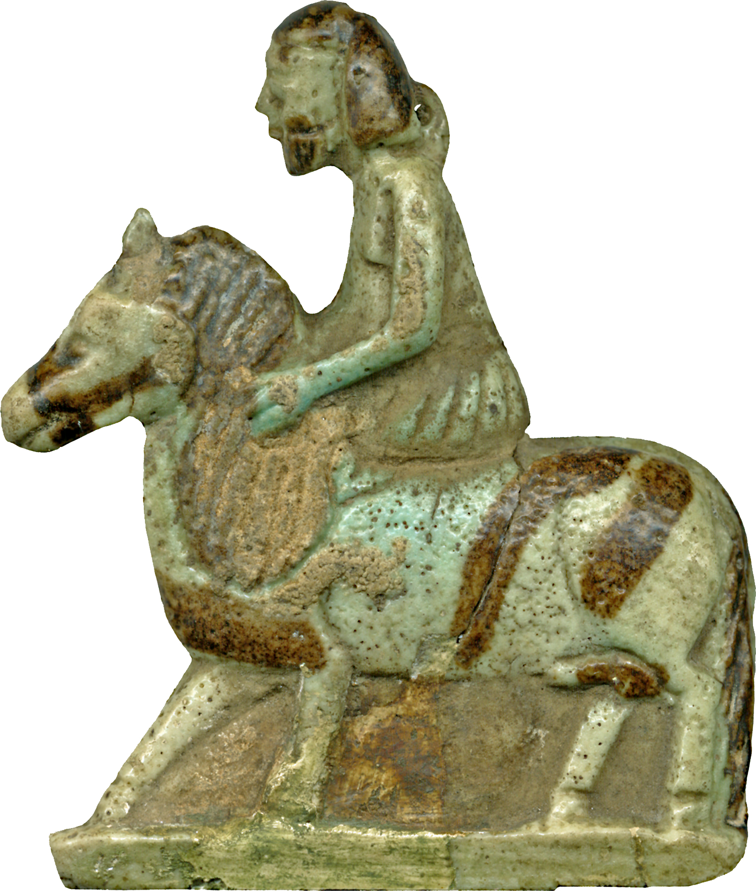 Man Riding Two Horses
