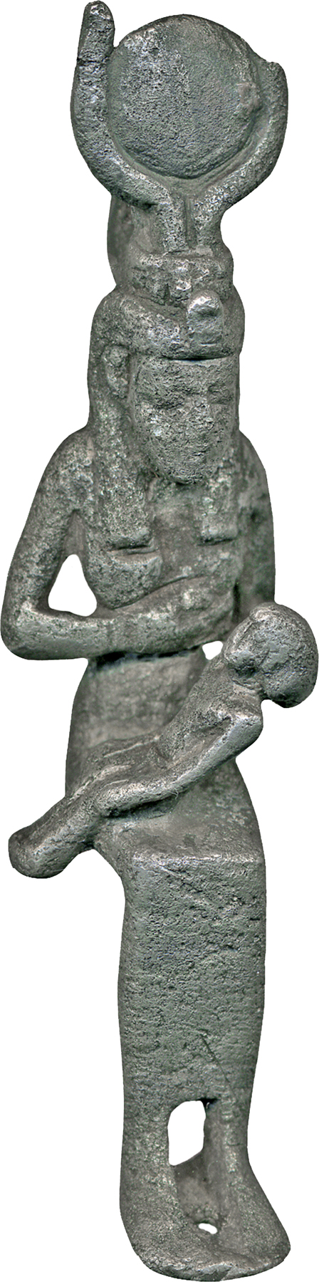 Pendant, Isis with Horus the Child