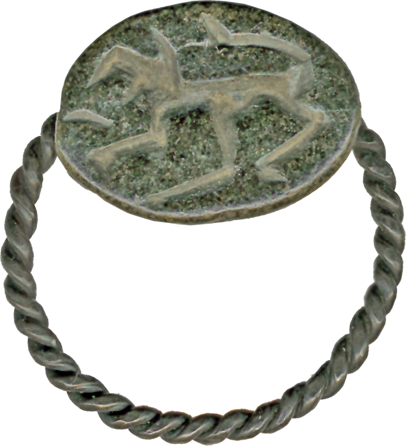Scaraboid with Icon of a Sphinx (?)