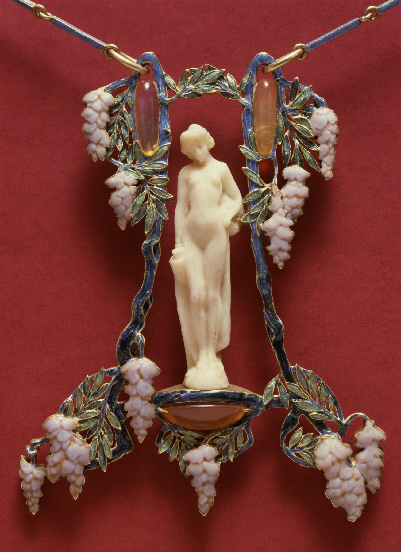 ""La Source"" Pendant and Necklace