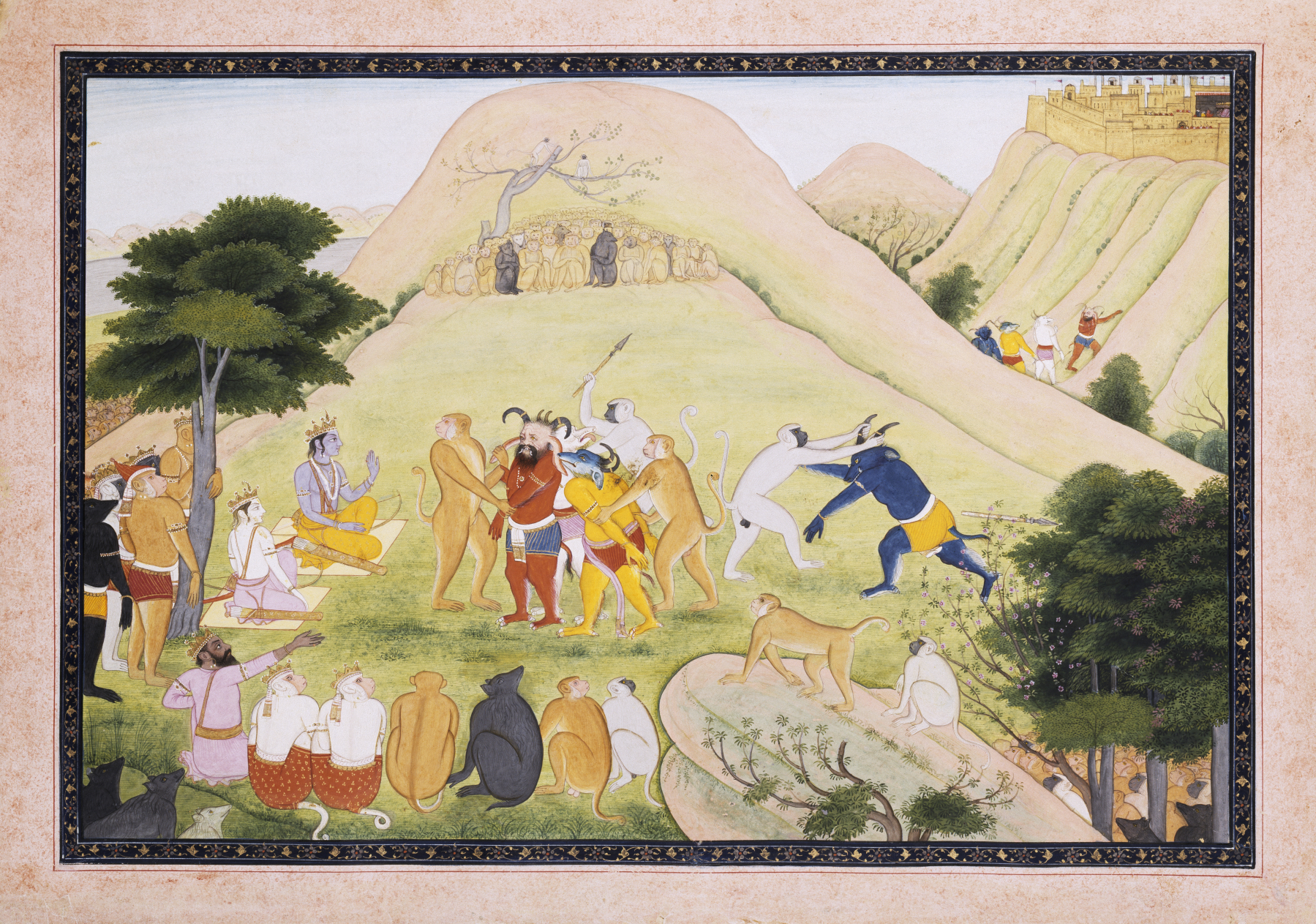 Capture of Demons in Lanka