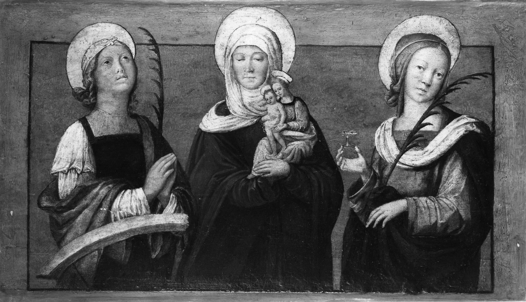 Saint Anne with Saint Catherine of Alexandria and Saint Lucy