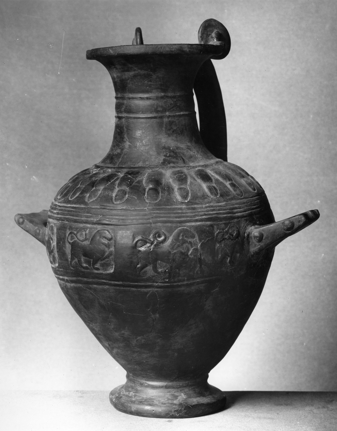 Hydria with Frieze of Lions