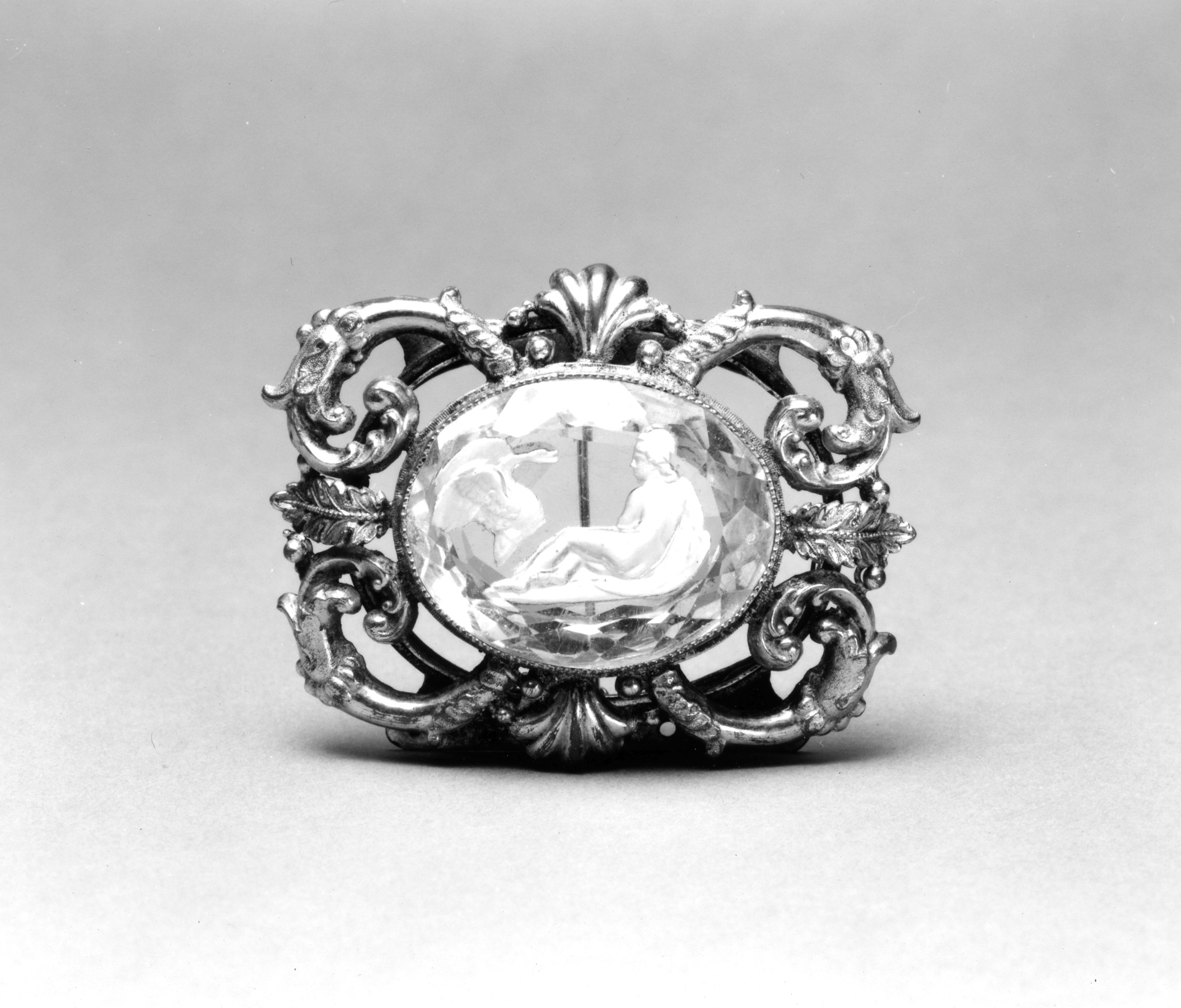 Brooch with Sulphide Relief