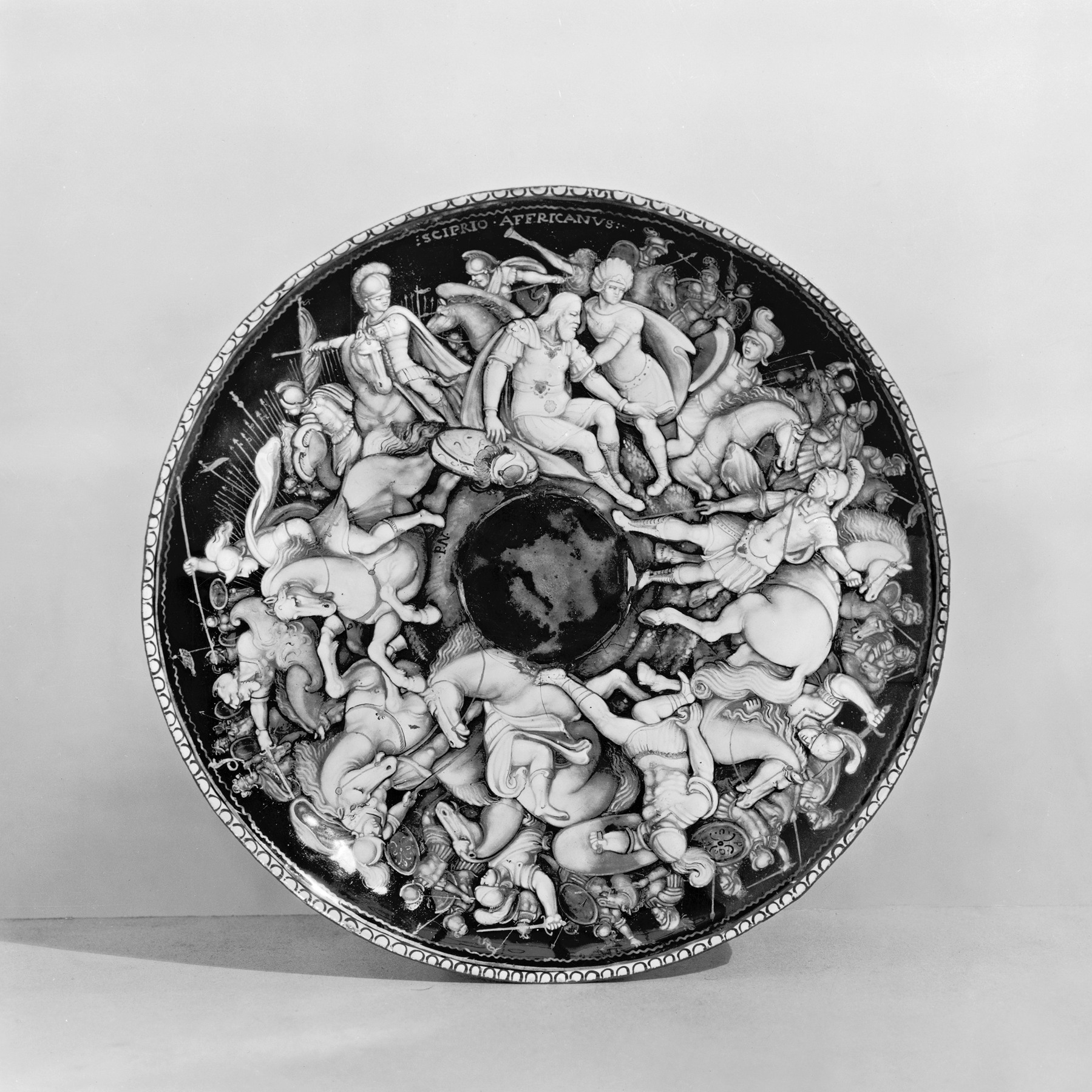 Shallow Bowl with the Triumph of Scipio Africanus