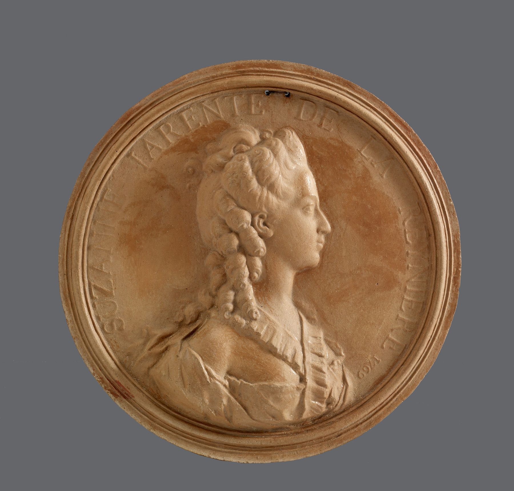 Portrait Medallion of Suzanne de la Reynière