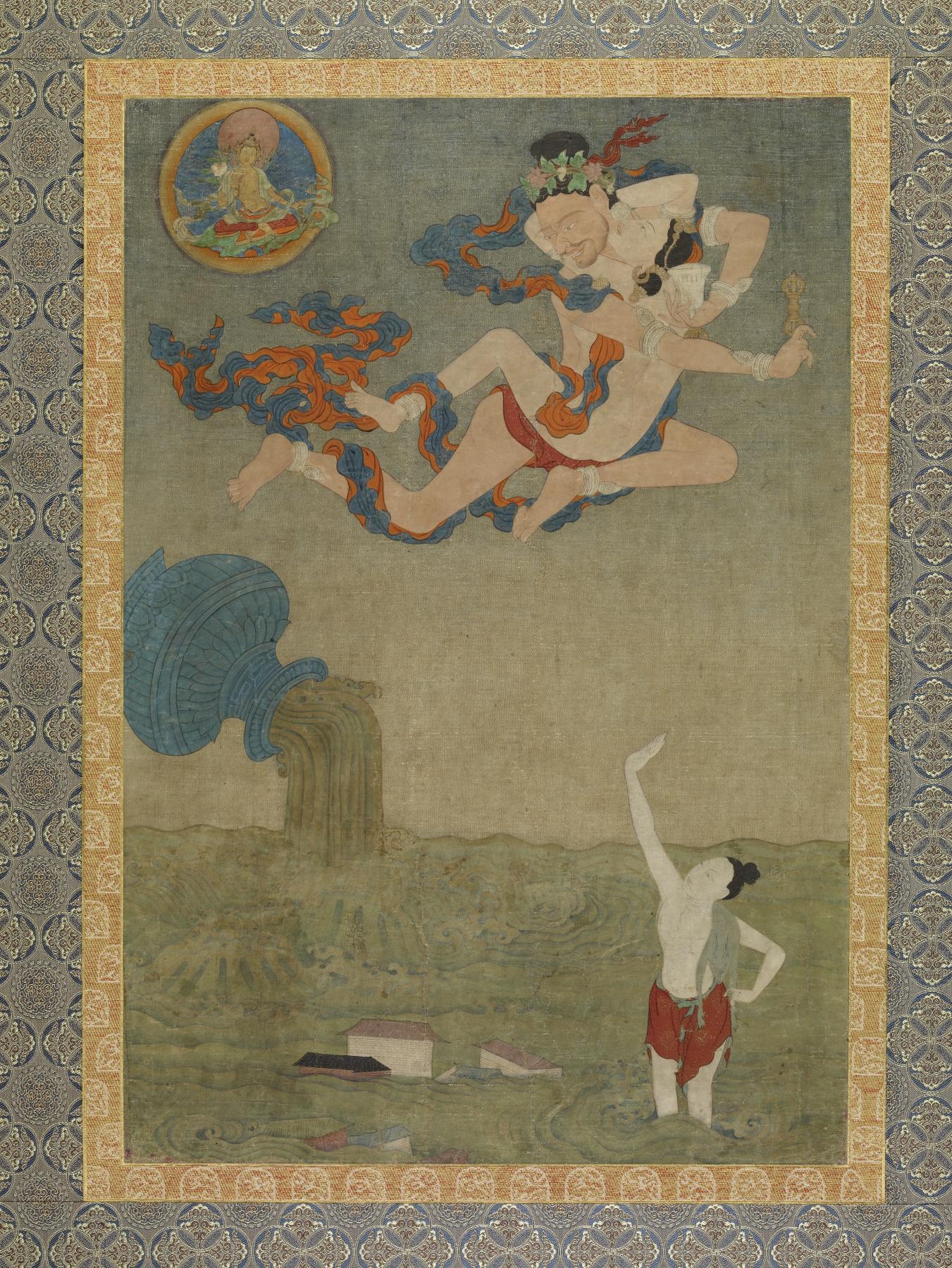 Mahasiddha Ghantapa and the Great Flood