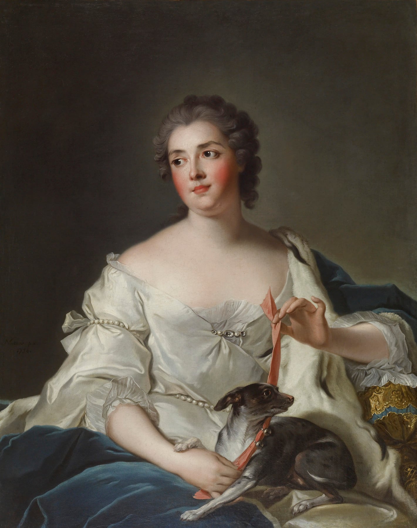Portrait of a Woman and her Dog