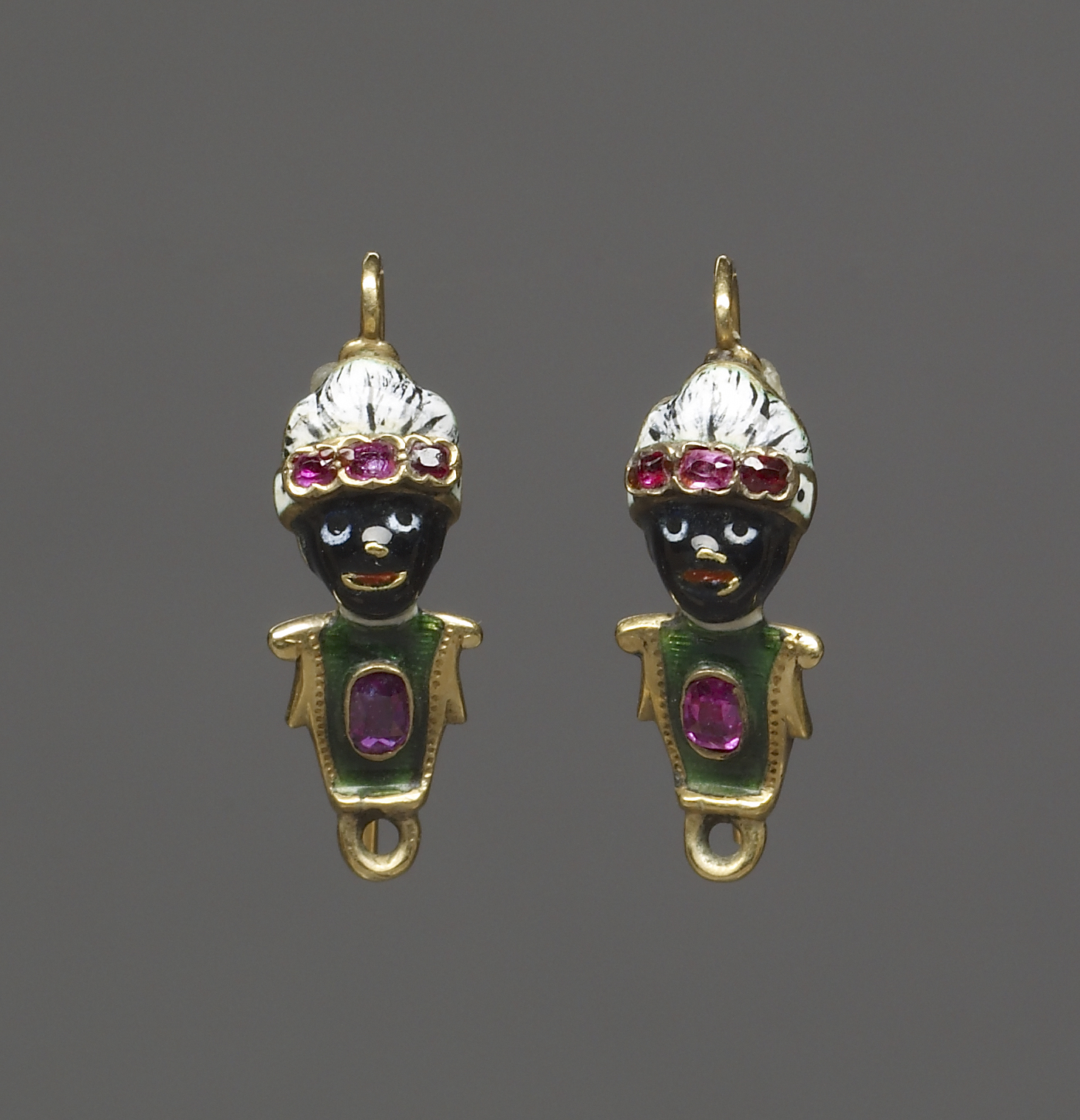 Earring with Head of an African