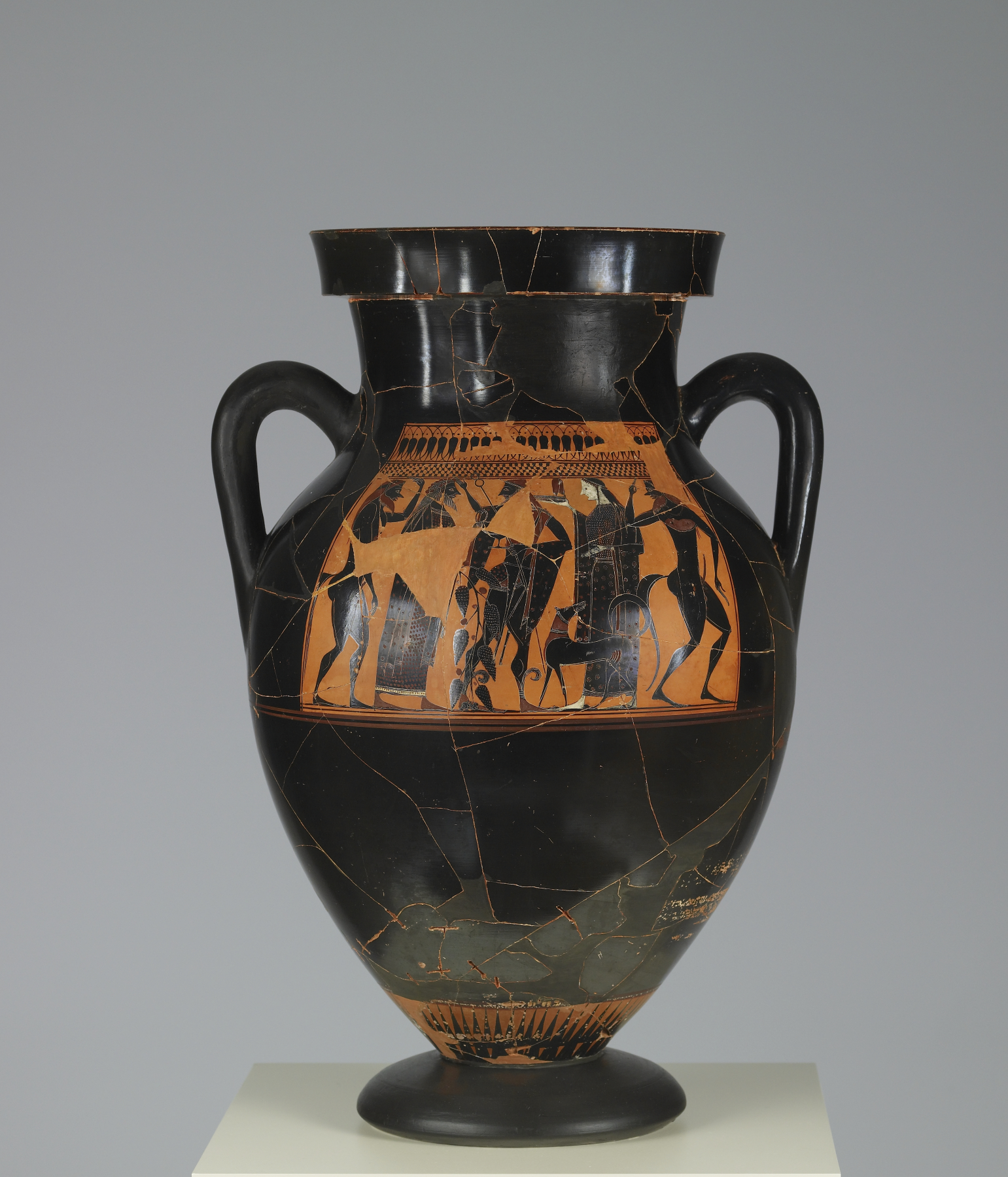 Amphora with Scenes of the Hermes and Dionysus