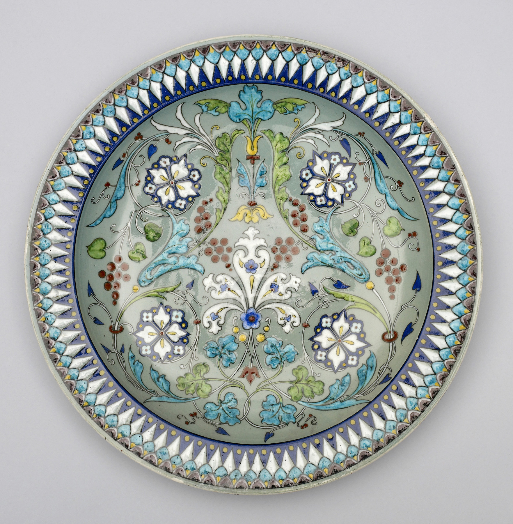 Plate in ""Turkish"" Style