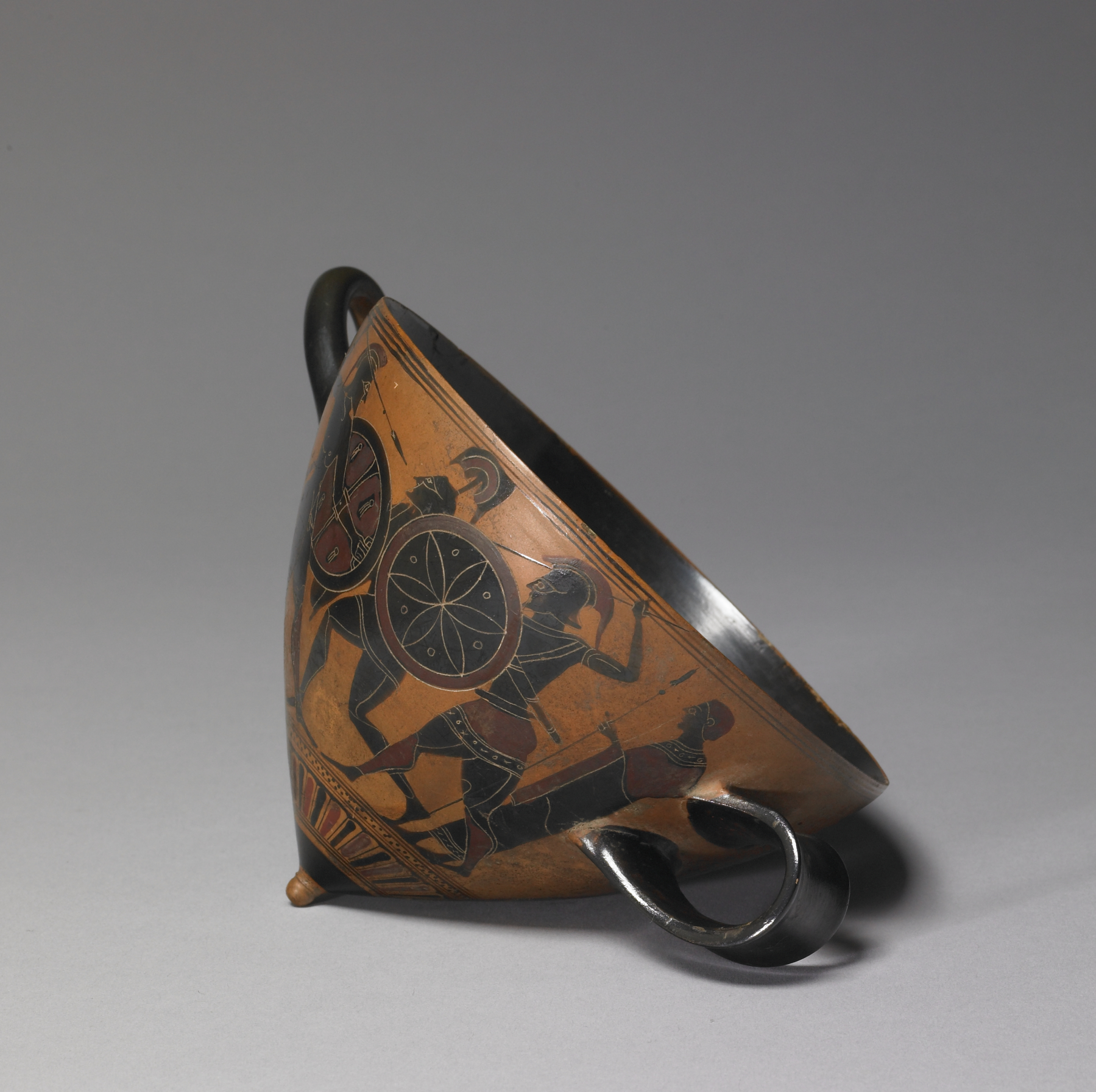 Mastos with Combat Scenes