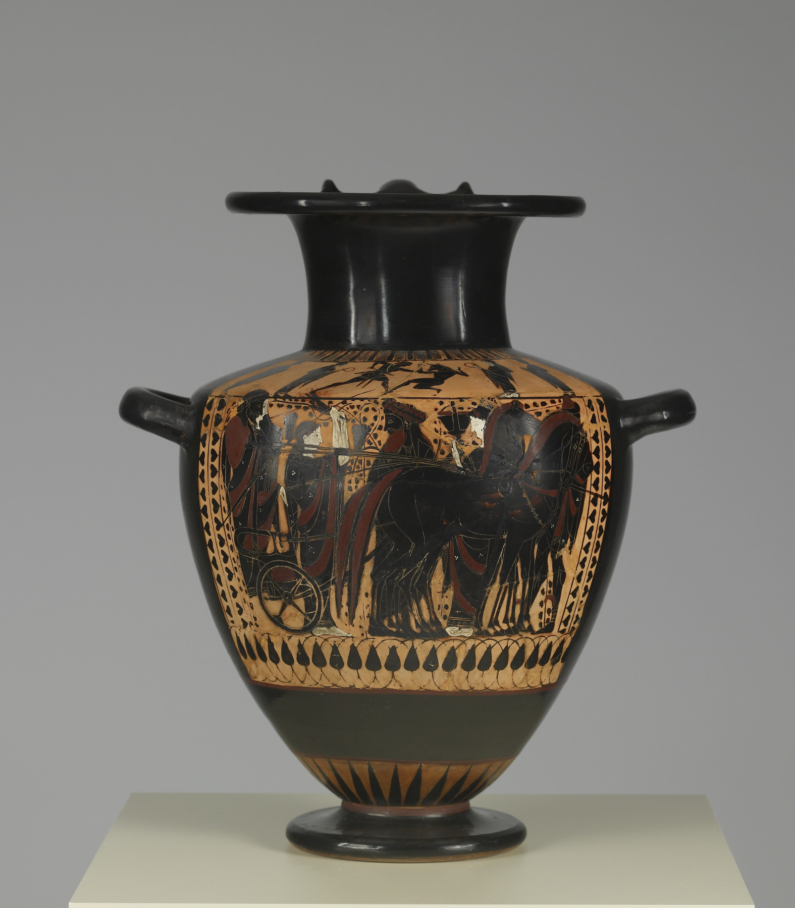 Hydria Depicting a Wedding Procession