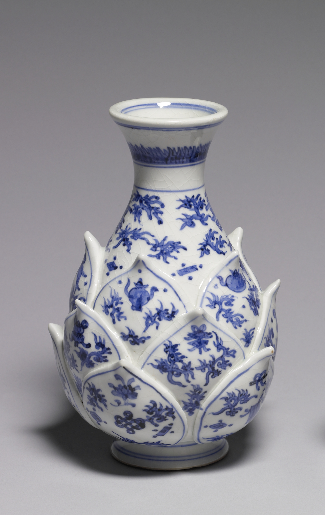 Vase with Design of Tea Wares