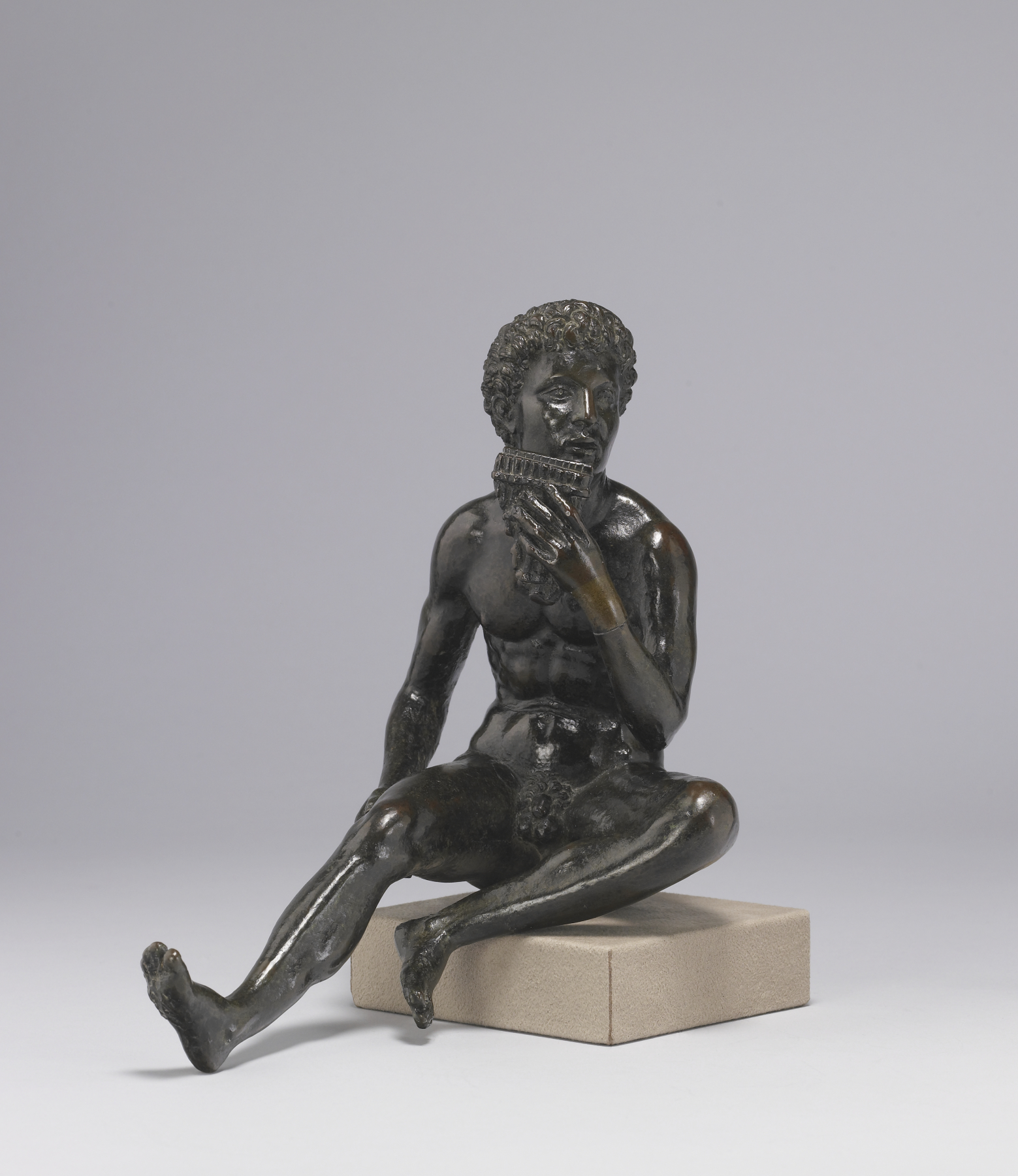 The Shepherd Daphnis Playing a Pipe