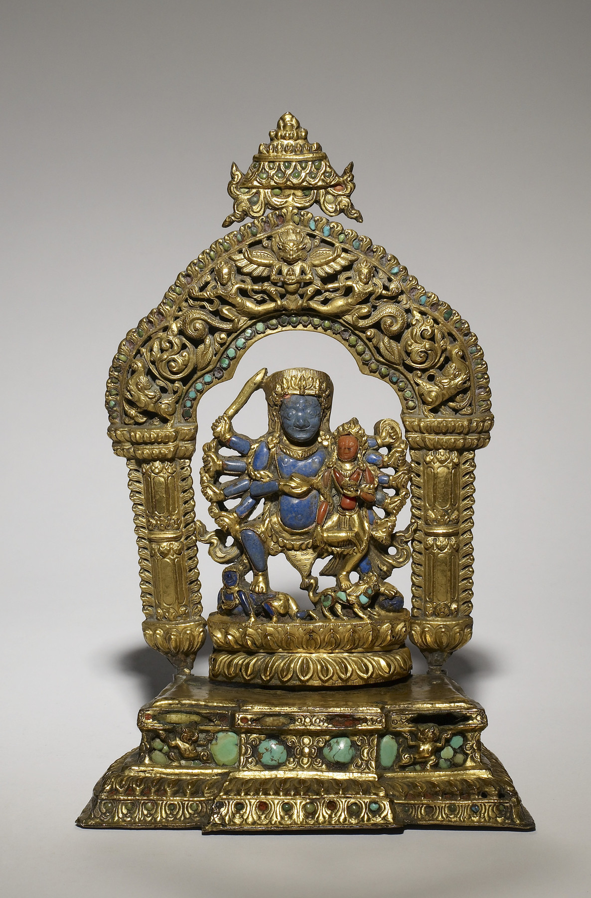 Bhairava with Goddess