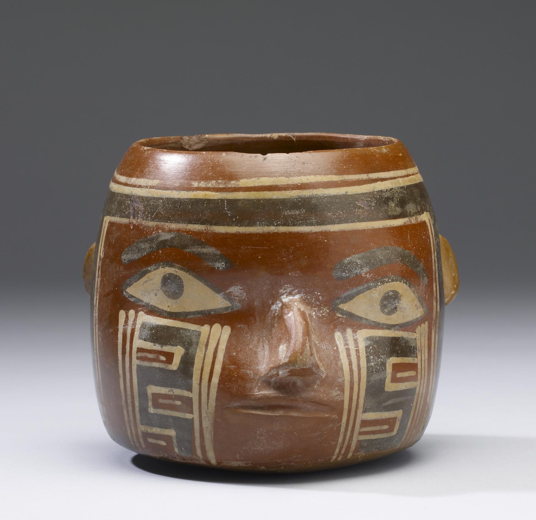 Trophy-Head Effigy Vessel