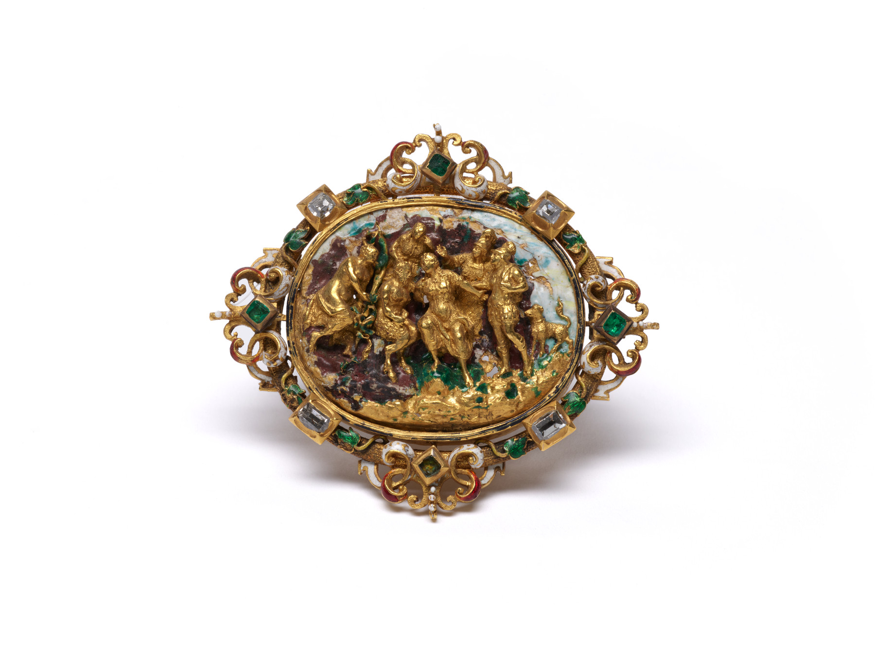 Hat Badge or Brooch with the Wedding of Peleus and Thetis